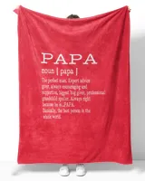 Papa Definition Grandpa Father's Day Gifts - Men T-Shirt