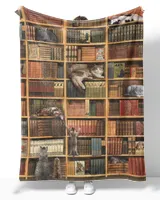 Book And Cat Vintage Cute