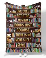 Librarian- one does not stop buying books