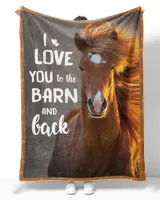 [Horses]HORSE - I LOVE YOU TO THE BARN AND BACKart