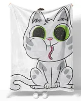 Cute cat motif Christmas cat lovers568