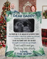 Dear Daddy You're My Hero Already Blanket