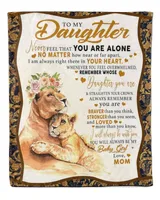 To my Daughter Blanket