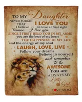 Gift For Daughter Lion Mon and Daughter FamilyTo My Daughter