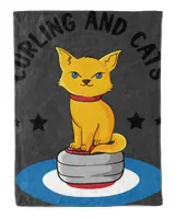 Curling and Cats Curling Sports Cat Lover92