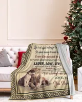 Gift to My Grandson, Custom Grandson Blanket, Custom Blanket, Christmas Gift For Grandson, To My Grandson Blanket