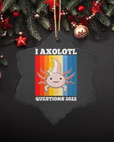 Axolotl Questions Retro Vintage Goodbye 2021 2022 New Year 94