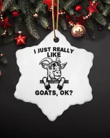 Goat I Just Really Like Goats Ok Funny Goat Lovers 239