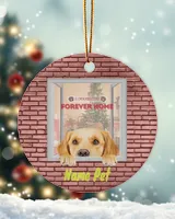 Personalized Gift Name Dog Ornament, Christmas Gift for Pet, Personalized Christmas Ornament , Pet Ornament Keepsake, Custom Ornament 2022