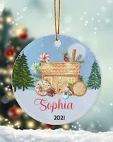 DC Personalized Snowman Ornaments, Gingerbread Ornament, Cookie Ornaments, Christmas Gifts 1