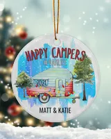 Van Life Ornament, Happy Camper Ornament, Christmas Camper, Christmas
