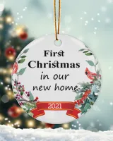 First Christmas In New Home Ornament 2021