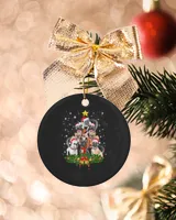 Pitbull Christmas Tree Ornaments Dog Lovers Pit Bulls Xmas 287