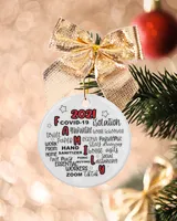 Christmas Ornaments Lockdown Ornament 2021 Ornaments Memories of 2021 2021 Pandemic Ornament Quarantine Christmas Ornaments