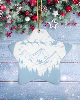 Porcelain Ornament - Star