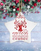 Porcelain Ornament - Star