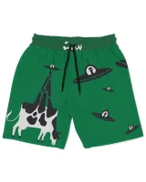 cow AOP Hawaiian Short