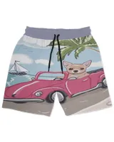 Chihuahua -AOP Hawaiian Short