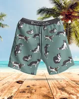 Border Collie AOP Hawaiian Short