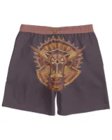 Bison AOP Hawaiian Short