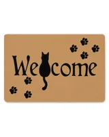 Welcome Cat Cute Doormat HOD300323DRM14