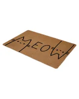 Meow Meow Cat Doormat HOC190323DRM2