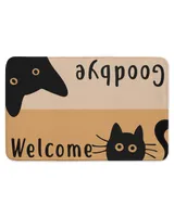Welcome Goodbye Cats Doormat HOC030423DRM2