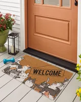 Welcome Cat Cute Doormat HOD300323DRM3