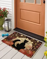Black Cat Star Doormat HOD300323DRM12