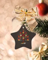 Softball Christmas Tree Icon