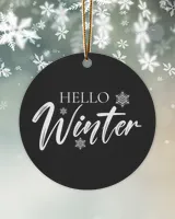 Hello Winter Ornament