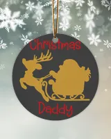 Christmas Daddy Ornament