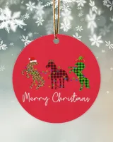 Horse Merry Christmas Caro