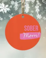 Sober Mom Mothers Day Alcoholic Addict Recovery5 T-Shirt