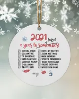 2021 A Year To Forget Ornament