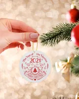 2021 The Year Of The Vaccine Ornament