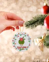 RD Personalized Cactus Christmas Ornament Keepsake Ornament Cactus Ornament!
