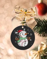 Snow scarecrow Christmas Ornament - London