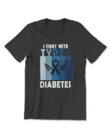I Fight With Type1 Diabetes Awareness Month Men Women
