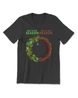 This Is The Season This Is The Reason  Christmas Jesus Wreath Funny
