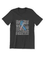 Type1 Diabetes Blue Ribbon Diabetes Awareness Men Women