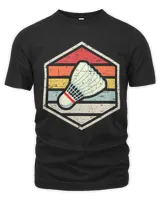 Retro Badge Shuttlecock T-Shirt