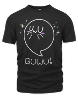 BUWU Kawaii Cute Ghost Pastel Goth Anime Halloween E-Girl T-Shirt - Copy