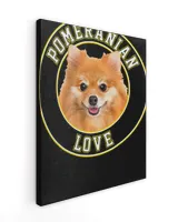 Pomeranian Love Shirt for Women, Men, Girls & Boys