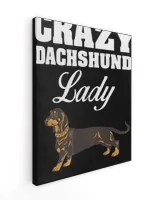 Crazy Dachshund Lady T-shirt for This Crazy Dachshund Owners