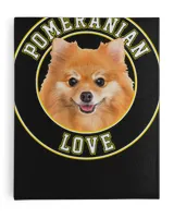 Pomeranian Love Shirt for Women, Men, Girls & Boys