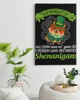 Pomeranian Irish In Shamrock Shenanigator A P