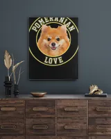 Pomeranian Love Shirt for Women, Men, Girls & Boys