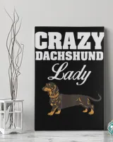 Crazy Dachshund Lady T-shirt for This Crazy Dachshund Owners