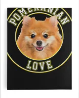 Pomeranian Love Shirt for Women, Men, Girls & Boys